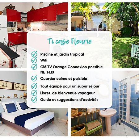 Ti Case Fleurie * Piscine * Jardin Tropical Saint-Leu Exterior foto